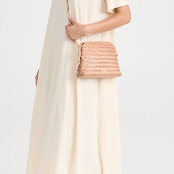 Mallory Desert Sand Woven Crossbody - Picture 5 of 5